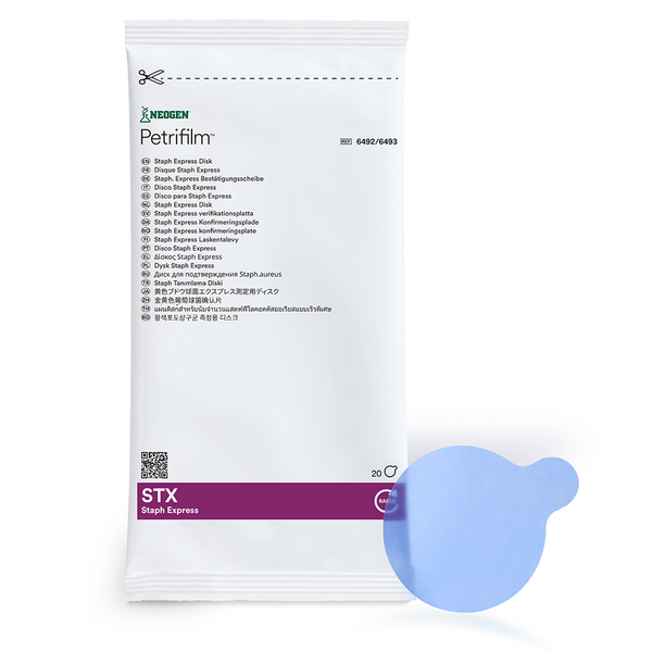 Neogen 6493Petrifilm™金黄色葡萄球菌确认反应片