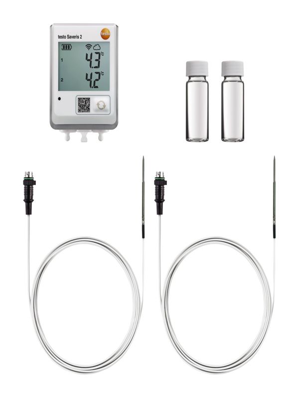 testo Saveris 2 WiFi 温度记录仪 - 冰箱温度监测专用套装