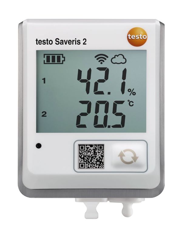 testo Saveris 2-H2 WiFi 温湿度记录仪 - 外接温湿度探头